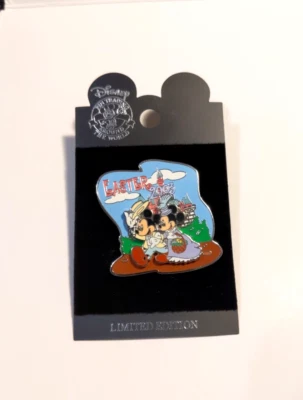 Prendedor de Pascua Disneyland Mickey & Minnie - 2003 LE 2000 Foto 1 de 4