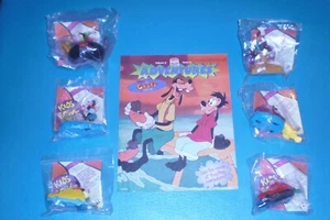 Burger King 1995 - The Goofy Movie - Complete Set of 6 MIP plus Brochure - Picture 1 of 3