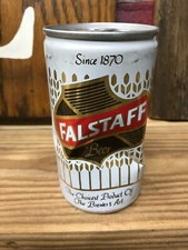 Falstaff Beer 1982 Nebraska (Cornhuskers) Football Schedule Commemorative Can