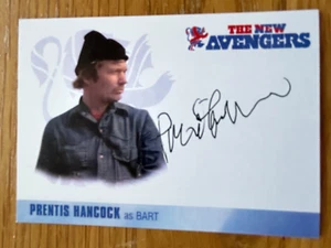 THE NEW AVENGERS TRADING CARD COLLECTION: AUTOGRAPH CARD: PRENTIS HANCOCK PH2 - Picture 1 of 1