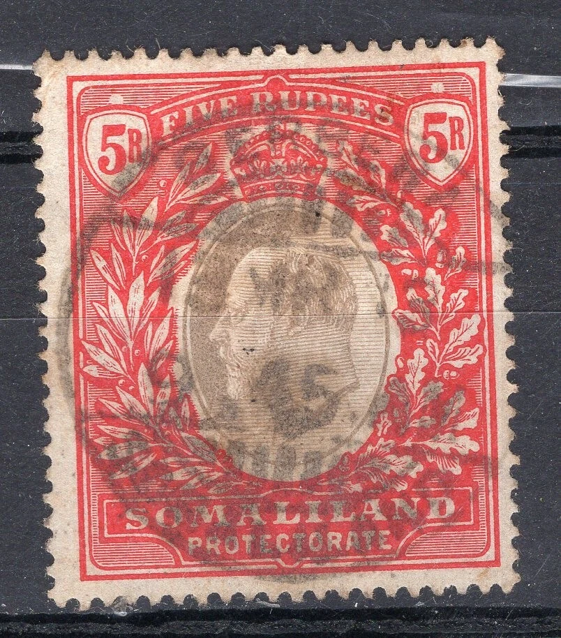 BRITISH SOMALILAND, YV # 32, USED, VF - Image 1 of 1