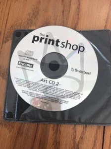 The Printshop Encore Btoderbund Art CD 2 Ships N 24h - Picture 1 of 2