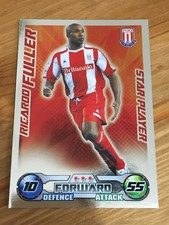 TOPPS MATCH ATTAX 2008-09 STOKE CITY FULLER STAR PLAYER CARDS FIGURE