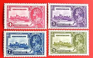 Canada Newfoundland #226-229 Silver Jubilee Issue MH - Picture 1 of 1