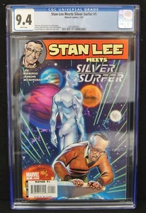 Stan Lee Meets Silver Surfer #1 CGC 9.4 WP Marvel Comics 1/07 - Bild 1 von 3