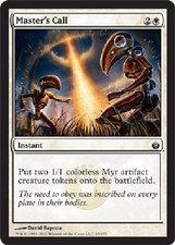 MASTER'S CALL FOIL Mirrodin Besieged MTG Magic the Gathering Cards DJMagic