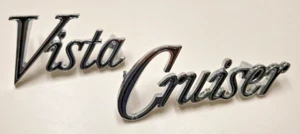 Cutlass Vista Cruiser 1970 1971 1972 puerta trasera portón trasero emblema de escritura 70 71 72 - Imagen 1 de 4