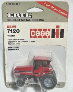 ERTL Case IH 7120 1987 Farm Show Tractor, Alleman IA, 1/64, NIB - Picture 1 of 3
