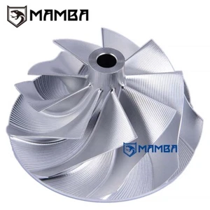 Billet Turbo Compressor Wheel / Garrett G25-550 (48.3/60/9+0/Reverse/Point Mill) - Foto 1 di 3
