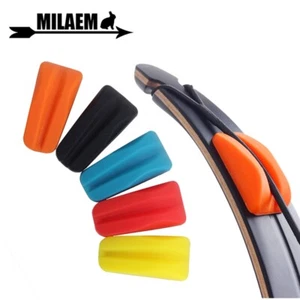 1 Pair Archery Recurve Bow Stabilizer Limb Shock Dampener Split Silencer Hunting - Picture 1 of 16