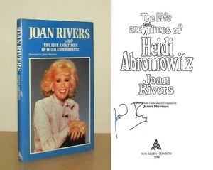 Joan Rivers - Life of Heidi Abromowitz - Signed - 1st/2nd (1985 First Ed DJ) - Picture 1 of 5