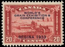 CANADA 203 - World Grain Exhibition "Harvesting Wheat" (pb22556) $60