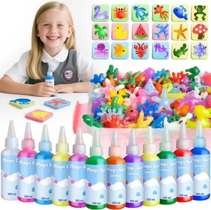 Magic Water Elf Aqua Gel Set - Squishy Toy Making Kit Kids Craft Activity Gift - Picture 1 of 6