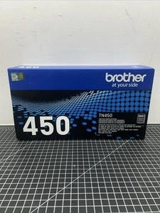 GENUINE BROTHER TN450 HIGH YIELD BLACK TONER CARTRIDGE TN450 - Bild 1 von 6