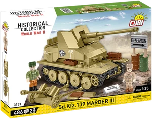 Cobi Toys #3131 Sd. Kfz. 139 MARDER III Jagdpanzer - BESCHÄDIGTE BOX - Bild 1 von 1