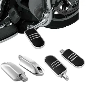 Motorcycle Highway Foot pegs Footrest For Harley Touring Softail Dyna Sportster - Picture 1 of 10