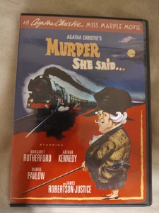 MURDER SHE SAID - Agatha Christie DVD 2006 Margaret Rutherford - Picture 1 of 2