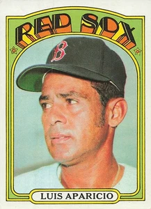 LUIS APARICIO 1972 TOPPS BASEBALL #313 - Picture 1 of 2