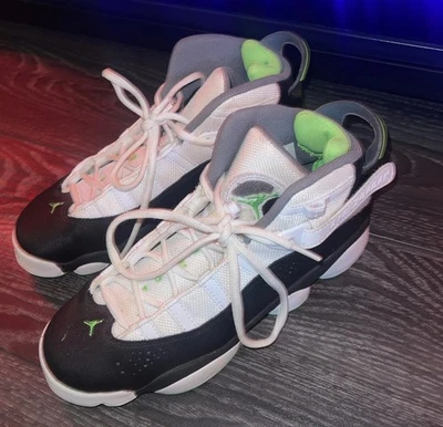 Jordan 6 Anillos Talla 6.5Y 323419-130 Foto 1 de 4