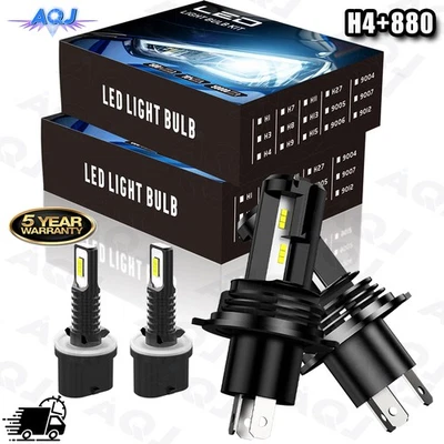 Combo bombillas LED altas/bajas + antiniebla 6000 k para Pontiac Firebird 1993-1997 Foto 1 de 4