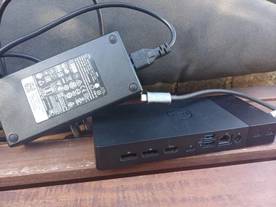 DELL USB C Pro DOCK Docking Station K20A WD19 HDMI DP TYPE 180W PSU - image 1 of 4