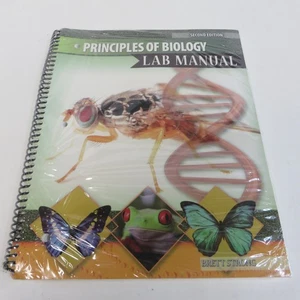 Principles Of Biology Spiral LAB MANUAL  Kendall Hunt Publishing Schooling  NEW - Afbeelding 1 van 5