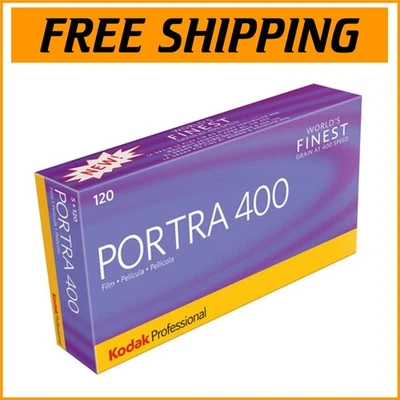 Película negativa a color Portra 400 Professional ISO 400 - 5 rollos en formato 120 Foto 1 de 3