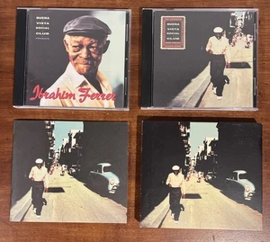 Buena Vista Social Club w/ Cover And Booklet & Ibrahim Ferrer CD Lot Ry Cooder - Imagen 1 de 6