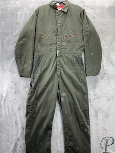 VTG Blue Bell Sanforized Lined Adult Large Coveralls 36x30 Mechanics Farm Ranch - Picture 1 of 24