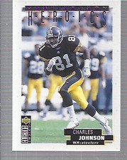 1995 Collector's Choice Update Post Season Heroics Card #6 Charles Johnson