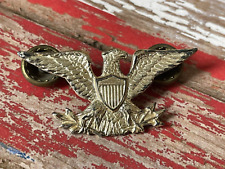 Authentic 1930s to WWII Army USMC Colonel Navy Captain Rank Insignia Sterling SB