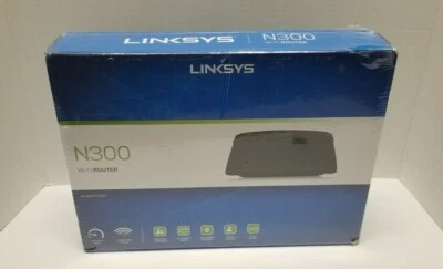 Linksys N300 WiFi Router Model E1200, Wireless Technology E1200-NP - Image 1 of 4