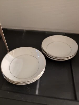 Grace Fine China Set of 6 Fruit/Dessert Bowls - Image 1 of 4