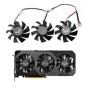 ASUS GTX 1660 Ti SUPER RX 5700 XT TUF X3 OC Graphics Card Fan Set FD8015U12D - Picture 1 of 5