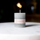 Light Grey 5cm Mini Pillar Candle