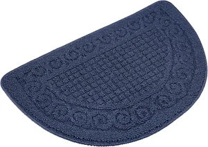 Half round Non-Slip Kitchen Bedroom Toilet Doormat Floor Rug Mat Keeps Your Floo - Picture 1 of 12