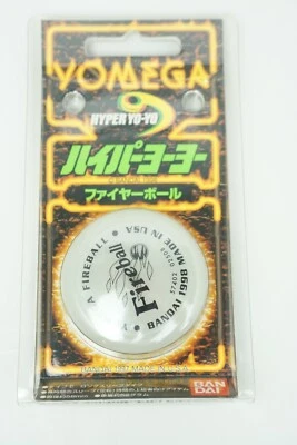 Bola de fuego japonesa Bandai Yomega Hyper YoYo 1998 rara Foto 1 de 2