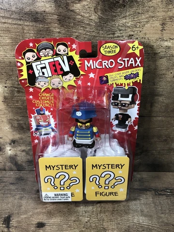 Bonkers, FGTeeV Micro Stax  Lt LAMB CHOP with 2 Mystery Figures SEASON 3 Cover