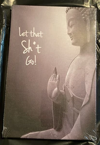 BLOOM SOMEWHERE Buddha Canvas Wall Art (8 X 12) BRAND NEW!! - Picture 1 of 2