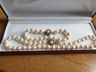 Shima Japanese Costume Pearl Necklace and Bracelet
