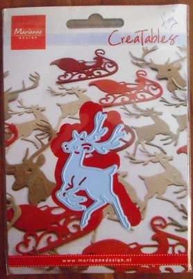 Stanzschablone +++ Prägeschablone +++ REH +++ WEIHNACHTEN  +++ Basteln + Karten  - Bild 1 von 3