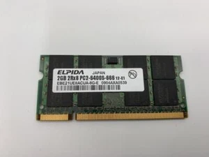 Elpida 2GB 2Rx8 PC2-6400S DDR2-800 Laptop RAM - Picture 1 of 6