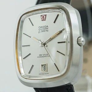 **Para piezas** Cronómetro electrónico OMEGA De Ville f300Hz Cal.1250 cuarzo para hombre - Imagen 1 de 15