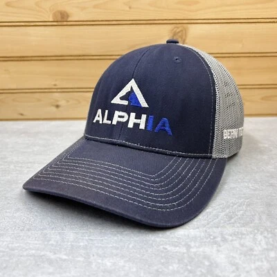 Boné ALPHIA Pet Hat Ball ajustável SNAPBACK malha traseira bordado logotipo BERN TEAM - Imagem 1 de 4