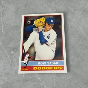 2025 Topps Heritage - #224 Roki Sasaki RC (7) - Picture 1 of 2