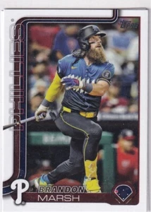 2025 Topps MLB Baseball Series 1 No. 233 Brandon Marsh Phillies - Bild 1 von 2