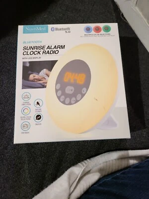 NuvoMed Sunrise Alarm Clock Radio - Image 1 of 2