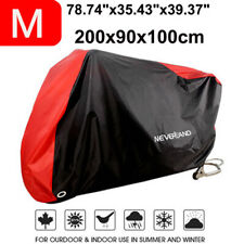 M Waterproof Motorcycle Bike Cover Scooter Moped Outdoor Dust Rain UV Protector