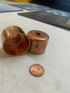 15ea 1-1/4 SWEAT COPPER CAP plumbing - individually bagged caps **NEW PRICE** - Picture 1 of 4