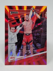 2022 Donruss UFC Holo Red Laser /75 Petr Yan #86